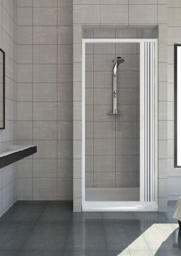 Box doccia mod. Venere 150xH185 cm in pvc a soffietto laterale - HD casa