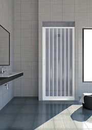Box doccia mod. Venere 150xH185 cm in pvc a soffietto laterale - HD casa