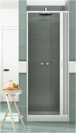 Box doccia mod. Vergine 90xh185 in pvc a soffietto laterale - HD casa