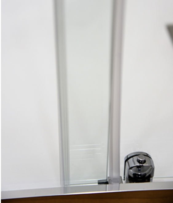 Box doccia nicchia scorrevole Style in cristallo trasparente da130cm - HD casa