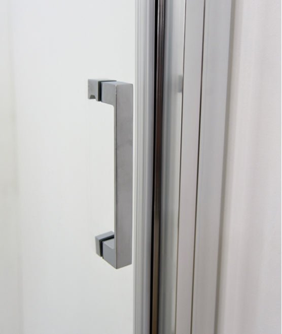 Box doccia nicchia scorrevole Style in cristallo trasparente da150cm - HD casa