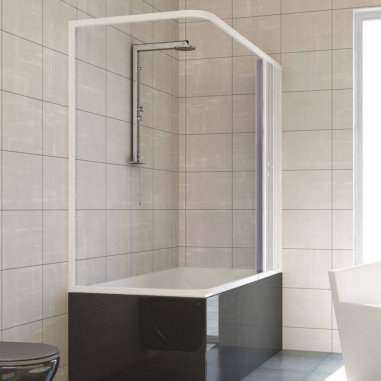 Box sopravasca Nadia 70x150cm con apertura laterale - HD casa