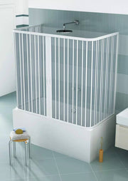 Box sopravasca Venusia 3 lati 70x170x70cm con apertura centrale - HD casa