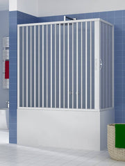 Box vasca Libertè 70x170 H150 cm due ante con apertura angolare - HD casa