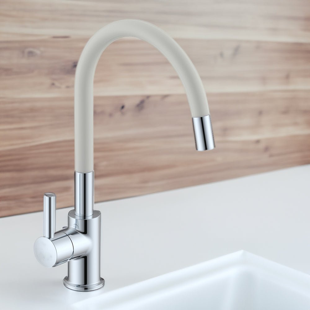 Canna di ricambio in gomma flessibile Snake bianco — Aeffe - HD casa