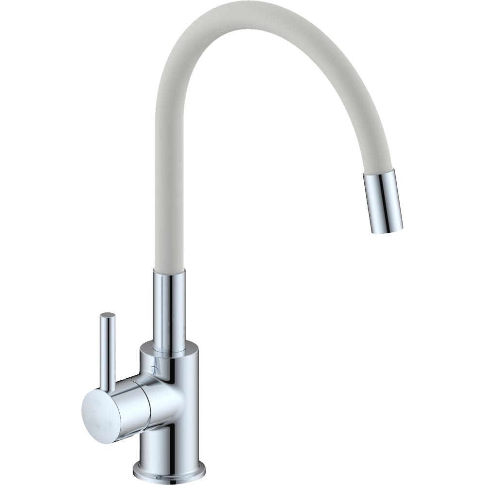 Canna di ricambio in gomma flessibile Snake bianco — Aeffe - HD casa