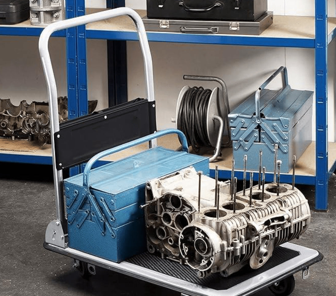 Carrello portatutto a piattaforma Cardinale portata 100 kg - HD casa