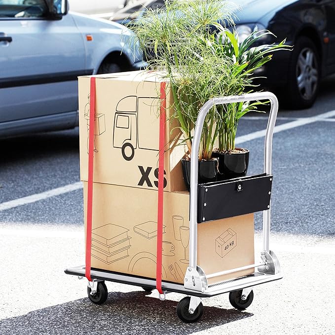 Carrello portatutto a piattaforma Cardinale portata 100 kg - HD casa