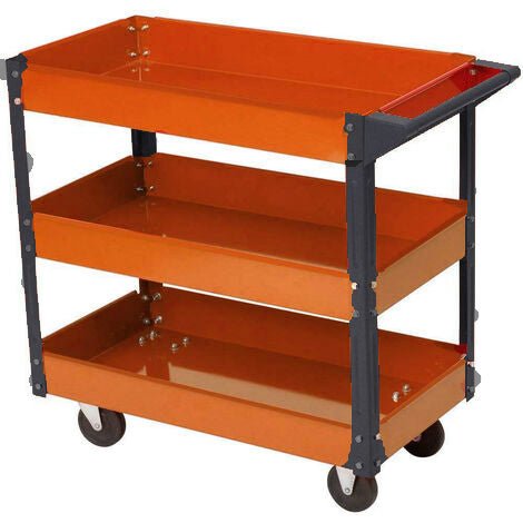 Carrello portautensili 3 ripiani cm 70x35x73h — Cardinale - HD casa