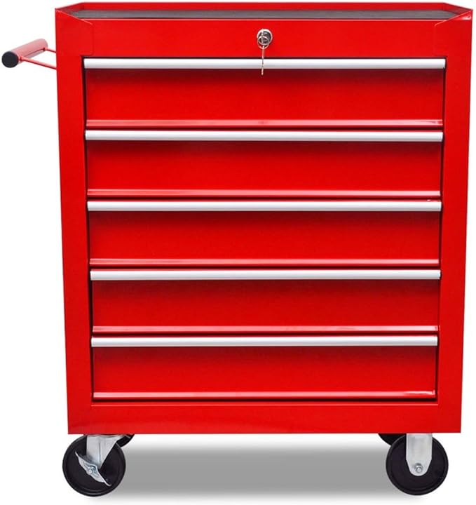 Carrello portautensili con 5 cassetti cm 69x33x77,2h — Cardinale - HD casa