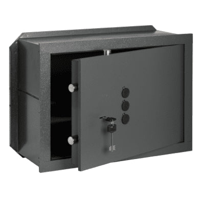 Cassaforte con chiave e combinazione meccanica art. 82210 CISA 360(L)x200(P)x240(H) mm, 2 cat. orizz - HD casa