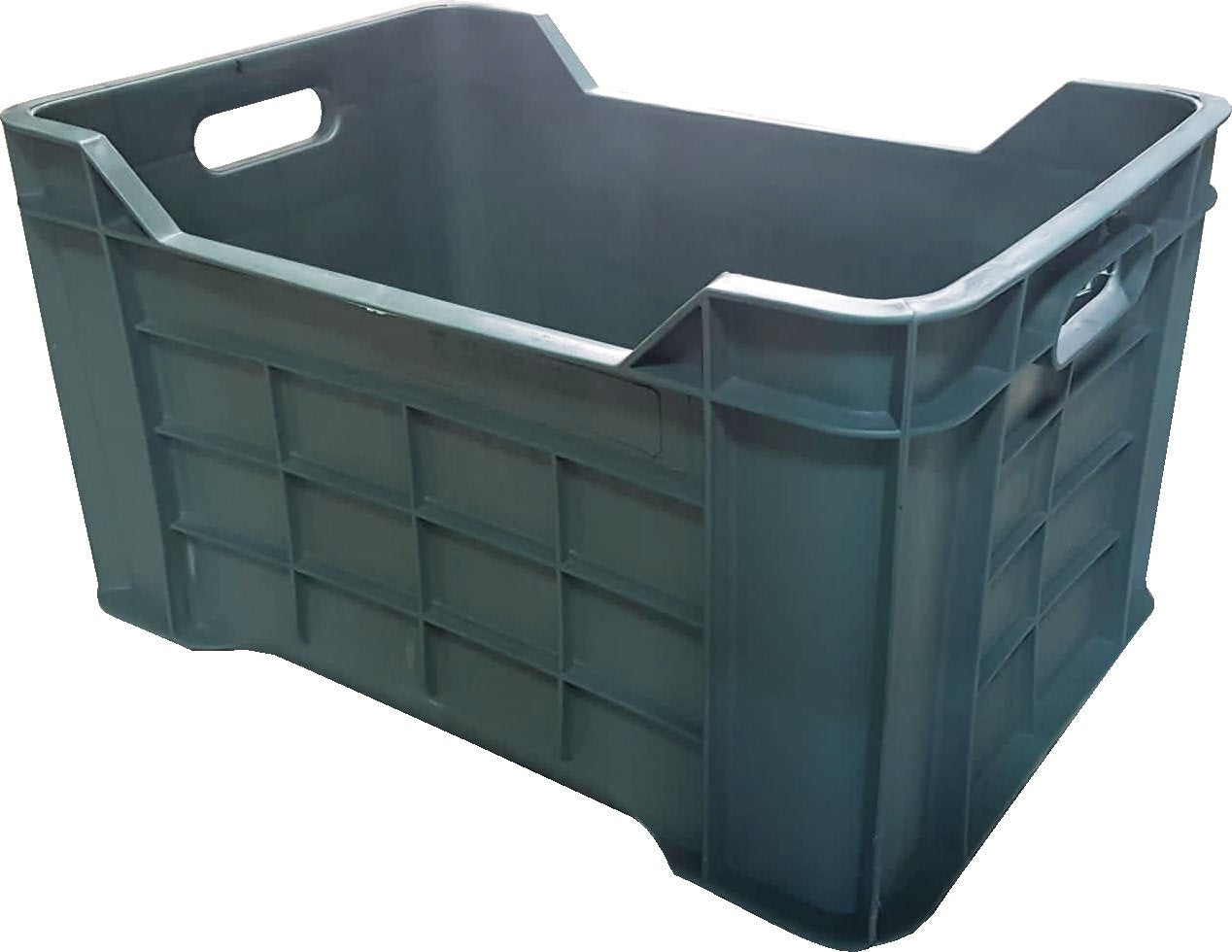 Cassetta agricola sovrapponibile chiusa 40 lt - 52x36x30 cm - HD casa