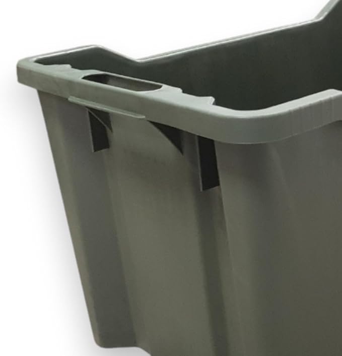 Cassetta agricola sovrapponibile e impilabile chiusa 40 lt - 52x36x31 cm - HD casa