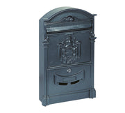 Cassetta postale in alluminio Reale Cardinale 255x85x405h cm - colore grigio - HD casa