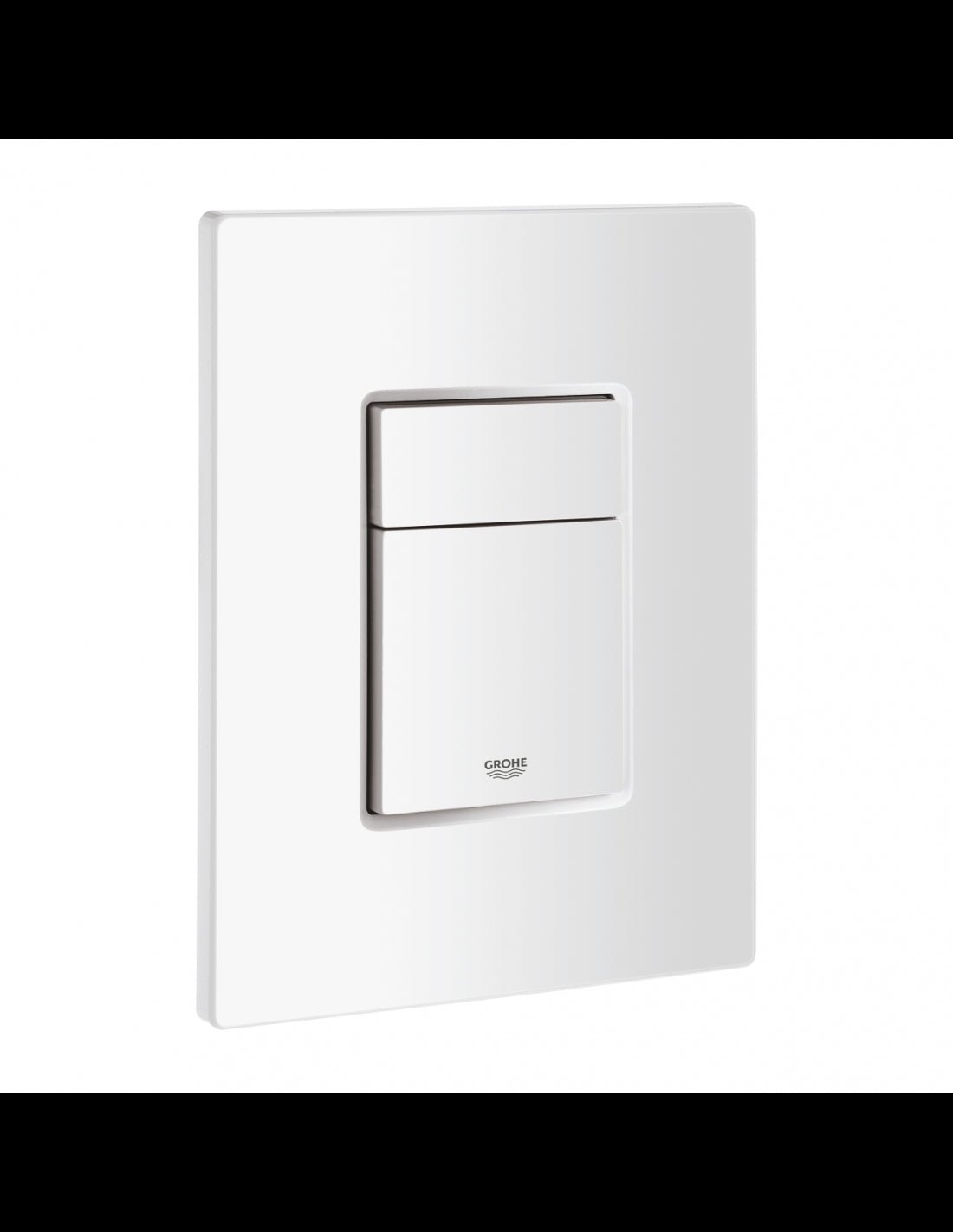 Cassetta scarico GROHE con canotto d'innesto e placca bianca - HD casa