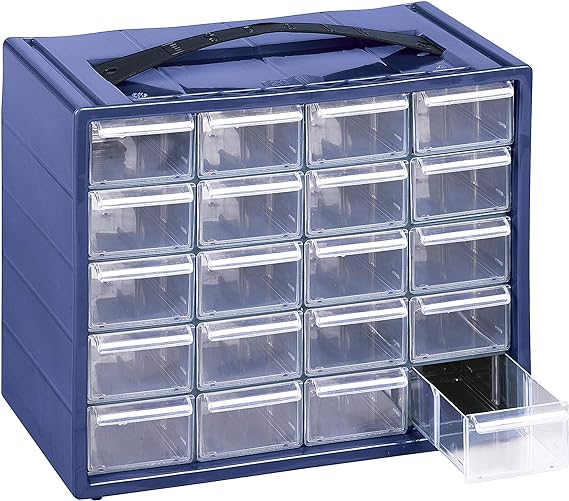 Cassettiera Espace 20 cassetti - mm 290x150x225h — Mobil Plastic - HD casa