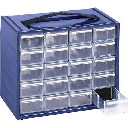 Cassettiera Espace 30 cassetti - mm 365x150x270h — Mobil Plastic - HD casa
