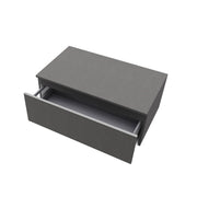Cassetto da bagno sospeso da 80 cm colore lino - HD casa