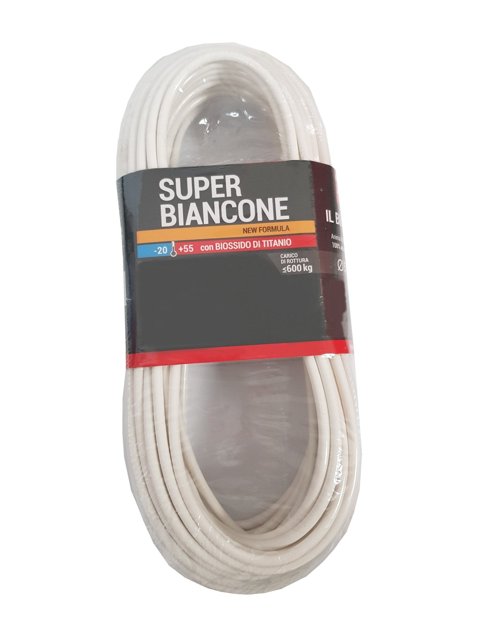 Cavetto stendibiancheria super biancone matassa Ø 5 mm - 20 mt - HD casa