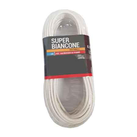Cavetto stendibiancheria super biancone matassa Ø 5 mm - 20 mt - HD casa