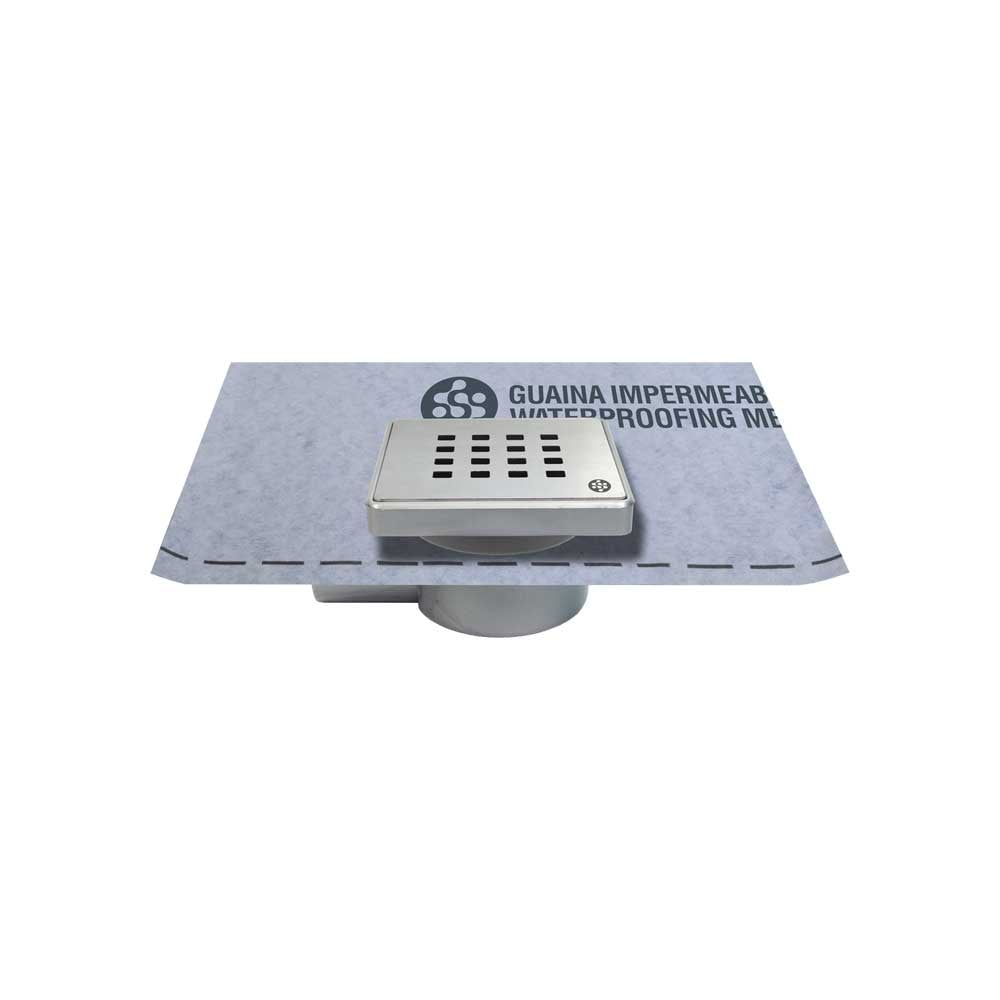 Chiusino 10x10 per doccia a pavimento + guaina 2mq — Stamplast - HD casa