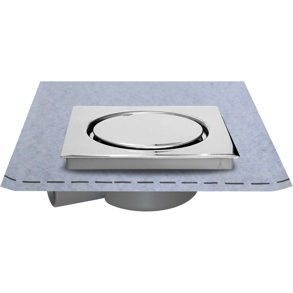 Chiusino 15x15 con piletta avvitabile per doccia a pavimento + guaina 1mq — Stamplast - HD casa