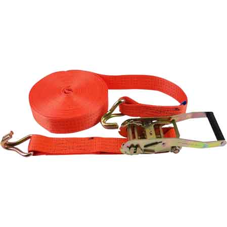 Cinghia di ancoraggio con cricchetto g. uncino 50 50 mm x 12 mt - portata 1500-3000 kg - HD casa