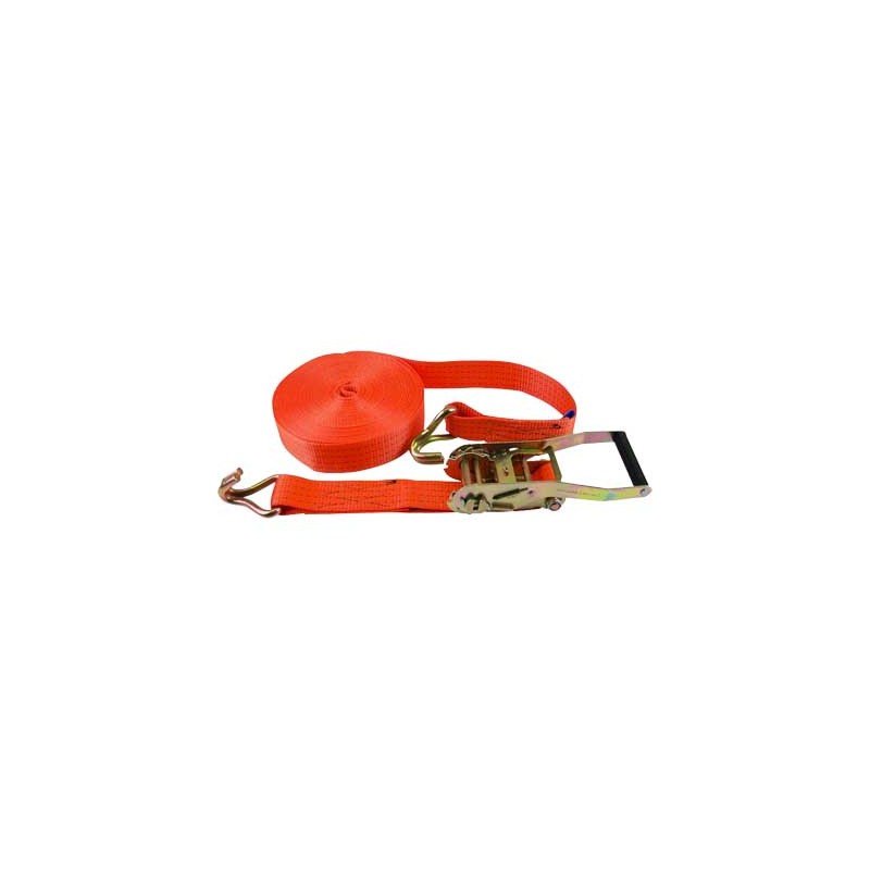 Cinghia di ancoraggio con cricchetto g. uncino 50 50 mm x 9 mt - portata 1500 kg - HD casa