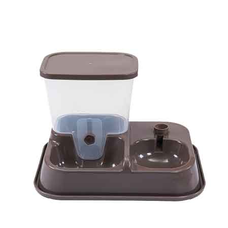 Ciotola distributore croccantini e acqua Cardinale 37,8x29x23,8h cm - HD casa