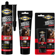 Colla di montaggio grizzly montage Bostik 370 gr - cartuccia - HD casa