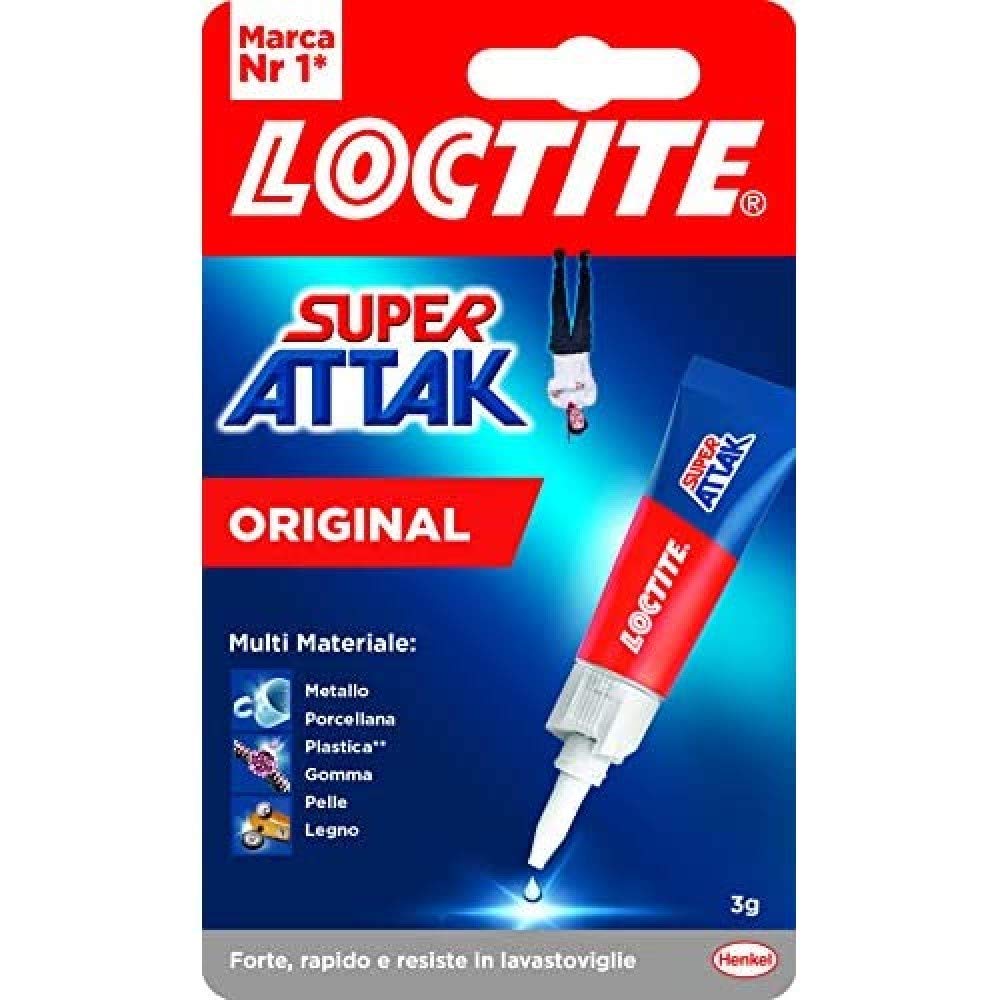 Colla super attak original 3 gr — Loctite - HD casa