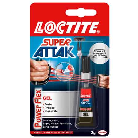 Colla super attak power flex 3 gr — Loctite - HD casa