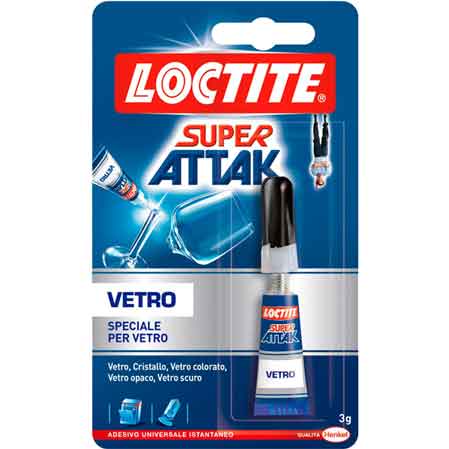 Colla super attak vetro 3 gr — Loctite - HD casa