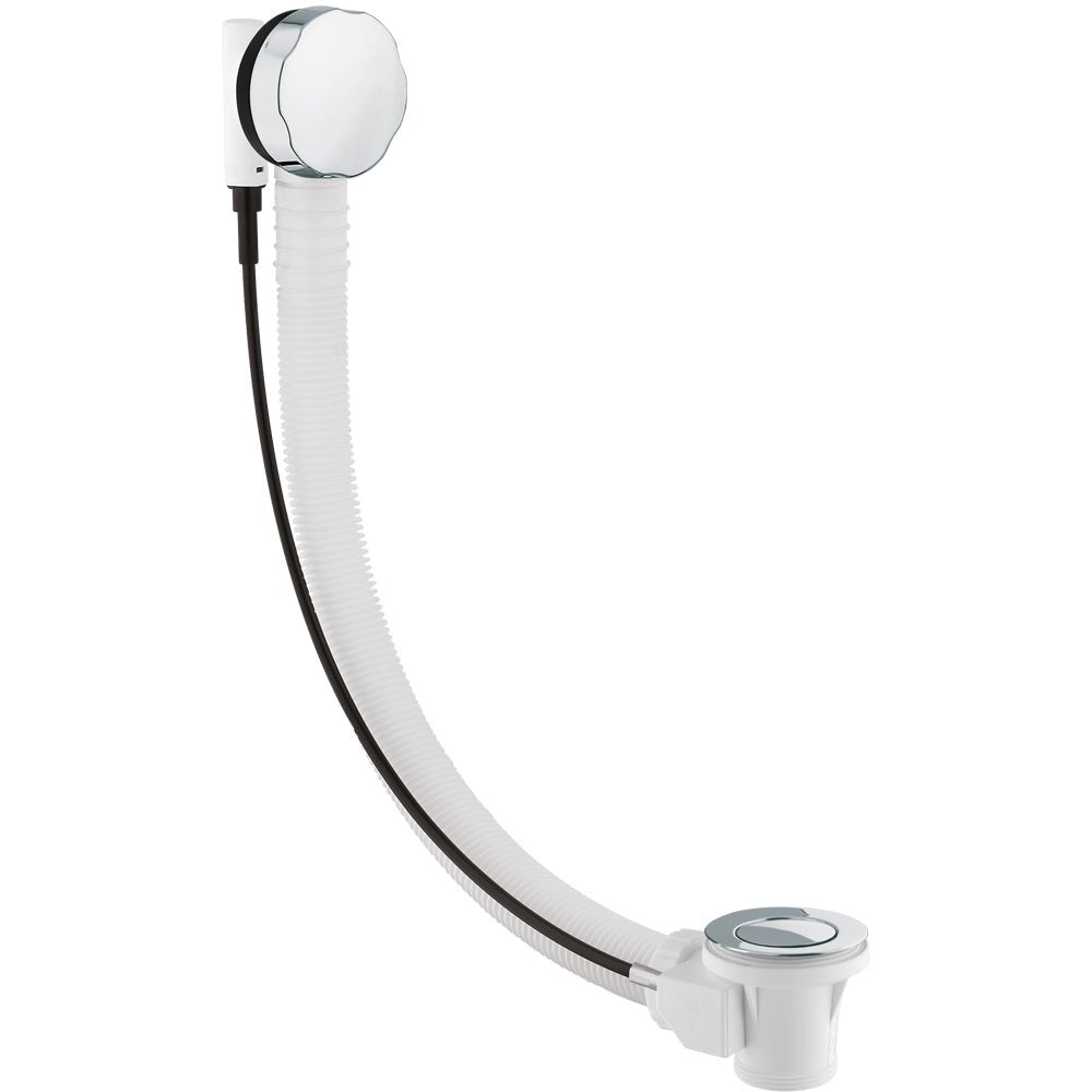 Colonna di scarico vasca ANGOLARE/ASIMMETRICA in pp 81-90 cm — CGS - HD casa