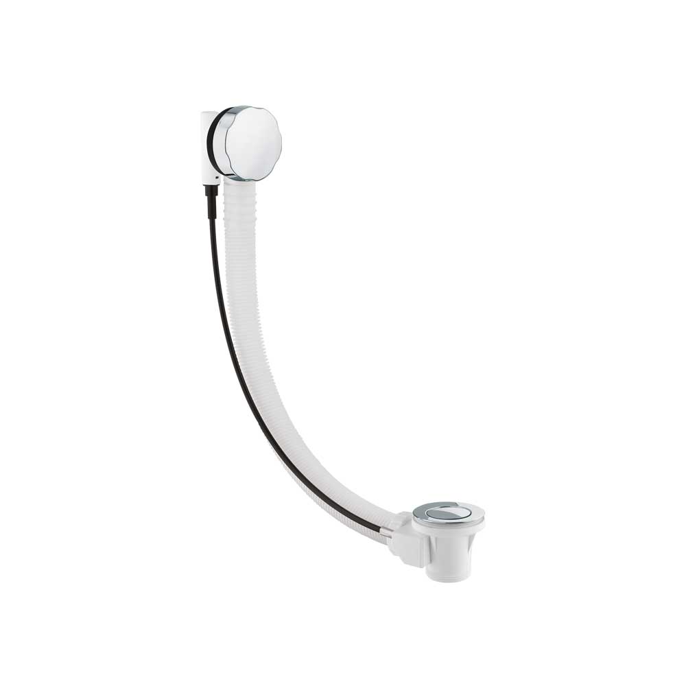 Colonna di scarico vasca ANGOLARE/ASIMMETRICA in pp 81-90 cm — CGS - HD casa