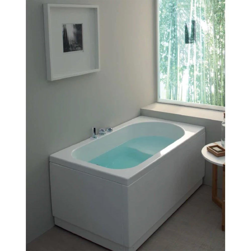 Colonna di scarico vasca in ottone con bocca di erogazione c/seduta 56-65 cm — CGS - HD casa