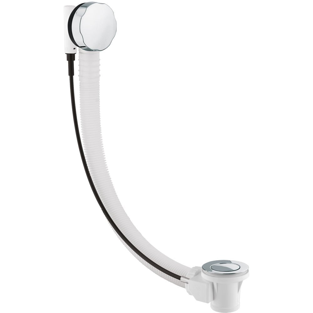 Colonna di scarico vasca in polipropilene normale 45-55 cm — CGS - HD casa