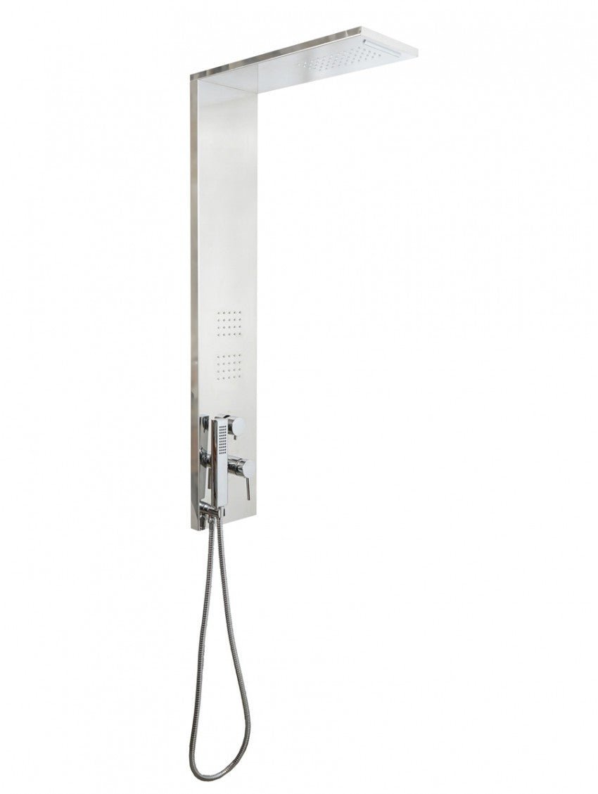 Colonna Doccia multifunzione Metaform modello Trend in acciaio Lucido - HD casa