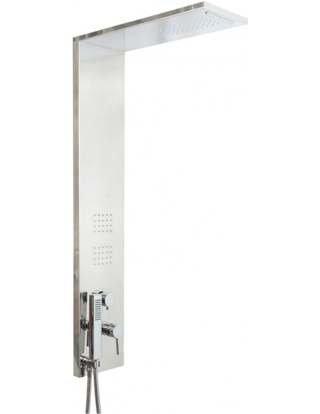 Colonna Doccia multifunzione Metaform modello Trend in acciaio Lucido - HD casa