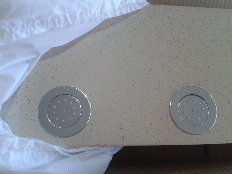 Colonna doccia multifunzione modello SVEVA finitura in pietra - HD casa