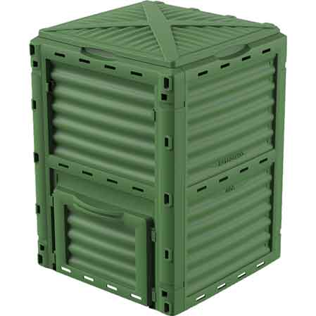 Compostiera Cardinale 87,7x78,5x81,5 cm - 300 lt - HD casa