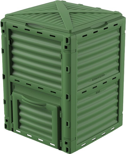 Compostiera Cardinale 87,7x78,5x81,5 cm - 300 lt - HD casa