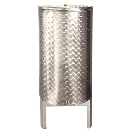 Contenitore per alimenti 50 lt - Ø 370 mm x 500h - foro 1/2" — MADE IN Italy - HD casa