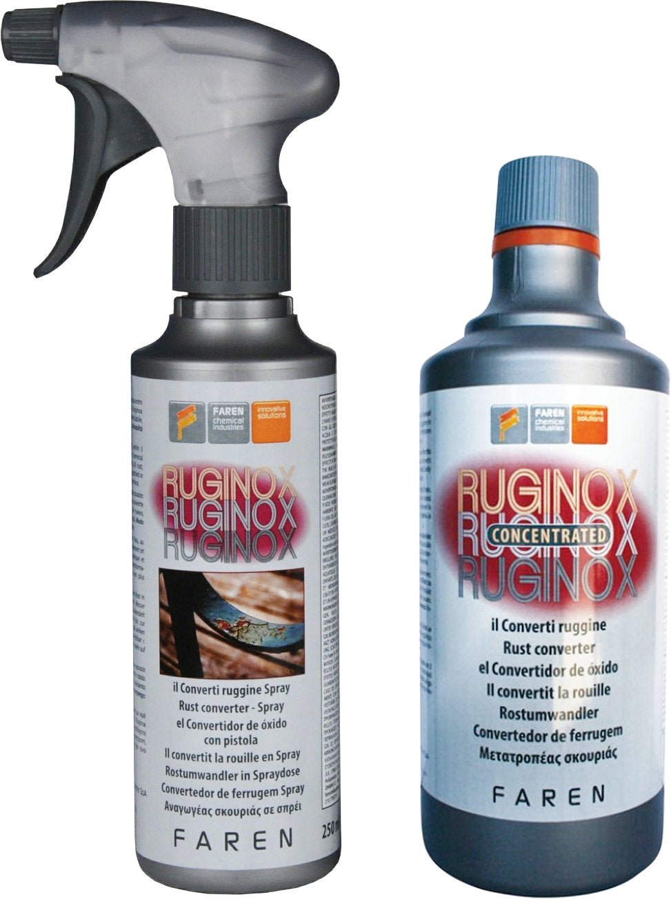 Convertitore di ruggine Rugginox 250 ml - spray — Faren - HD casa