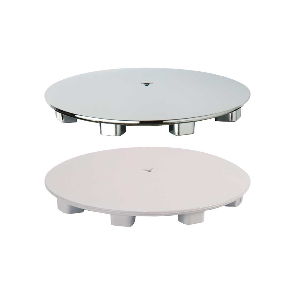 Copripiletta doccia Aloha cromo - Ø118 mm — OMP - HD casa