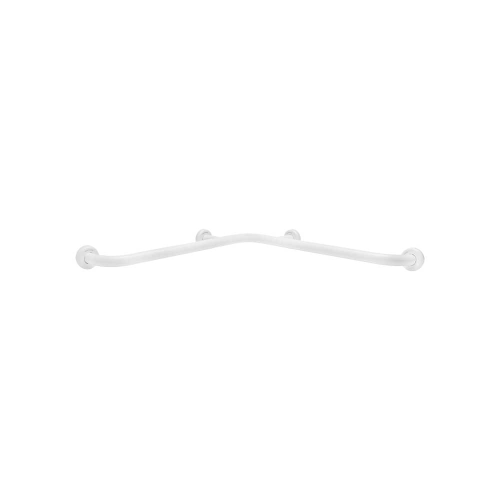 Corrimano angolare bianco 65x65 cm - HD casa