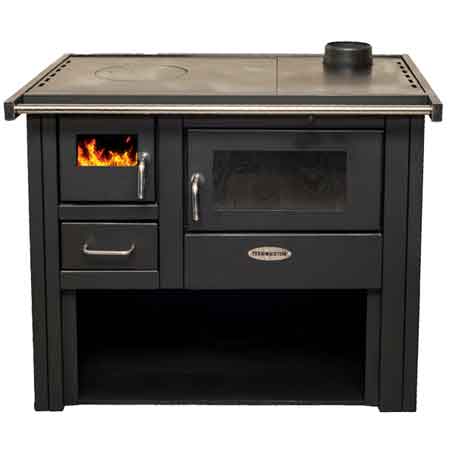 Cucina a legna marmolada uscita fumi sinistra — Cardinale - HD casa