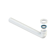 Curva universale con ghiera e guarnizione 1"1/4 x Ø32 - H.330 mm — L.B. Plast - HD casa