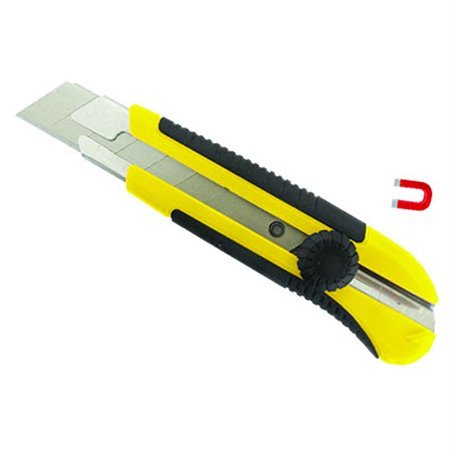 Cutter professionale Metrica rubber touch 25 mm - HD casa