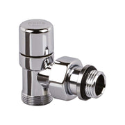 Detentore ad angolo serie ovus bianco 1/2" x 24/19 — SR - HD casa